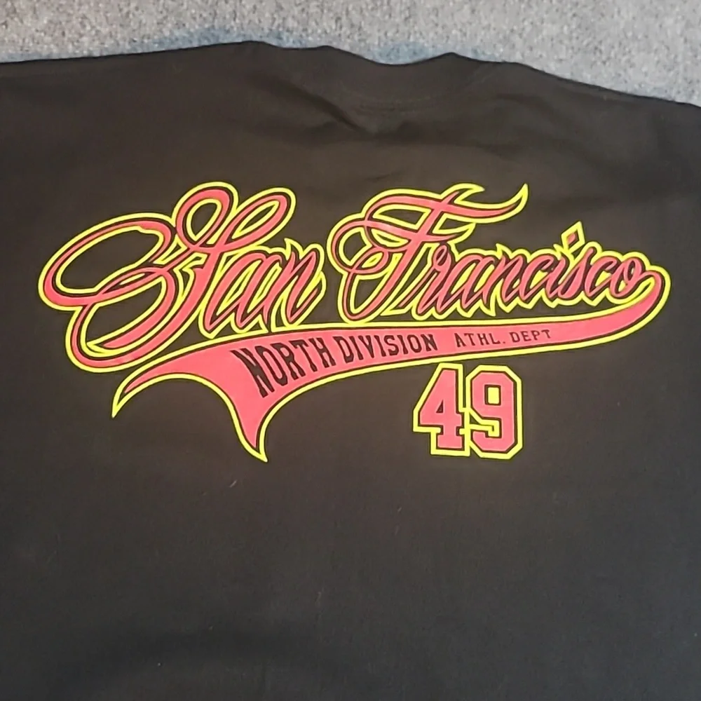 San Francisco 49ers Black T shirt - Picture 5 of 5